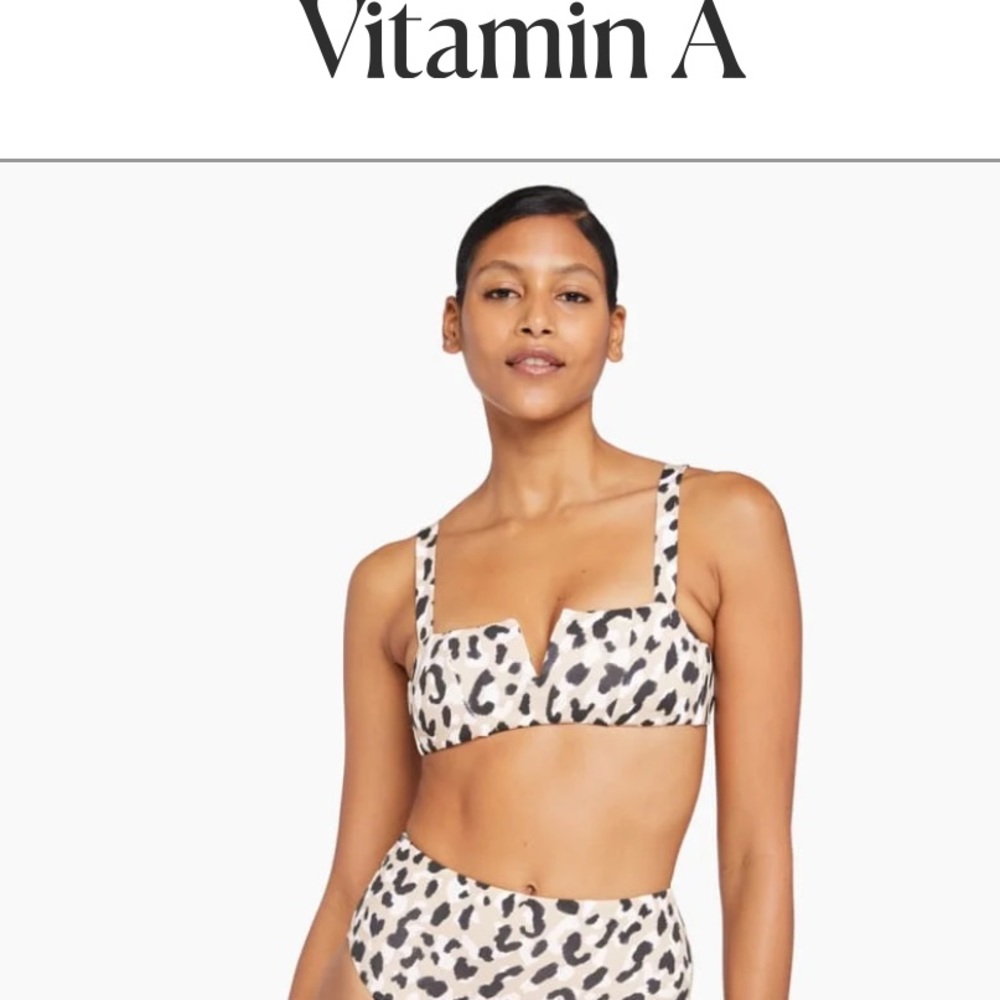 NWT Vitamin A Kaya Bikini Top